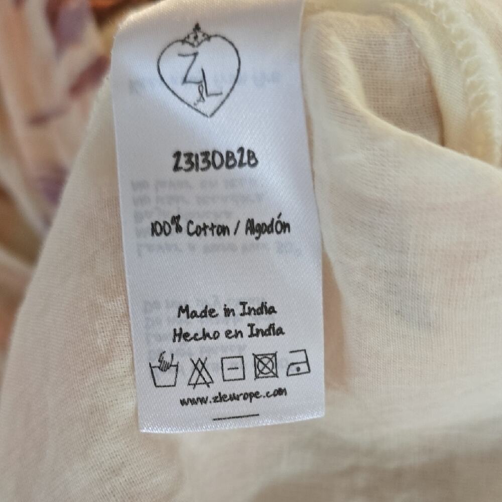 Z&L Tropical Print Sleeveless Maxi Dress Size Small - Picture 8 of 11